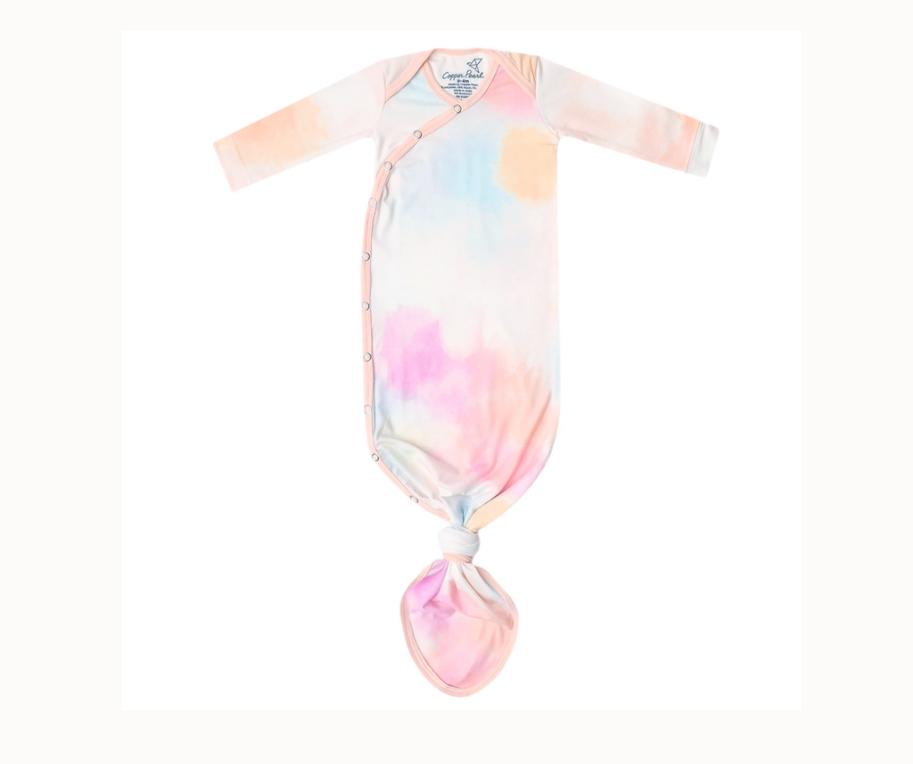 Copper Pearl Knotted Gown - Nova
