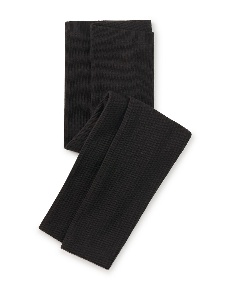 Pointelle Leggings - Jet Black