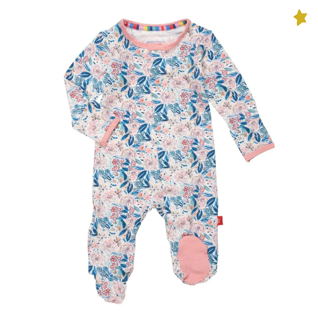 once and floral footie - barnes