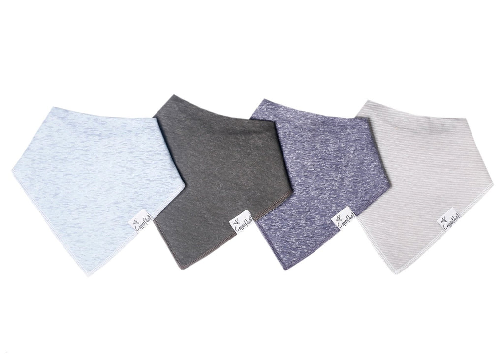 Copper Pearl Bandana Bib Set, Lennon - W