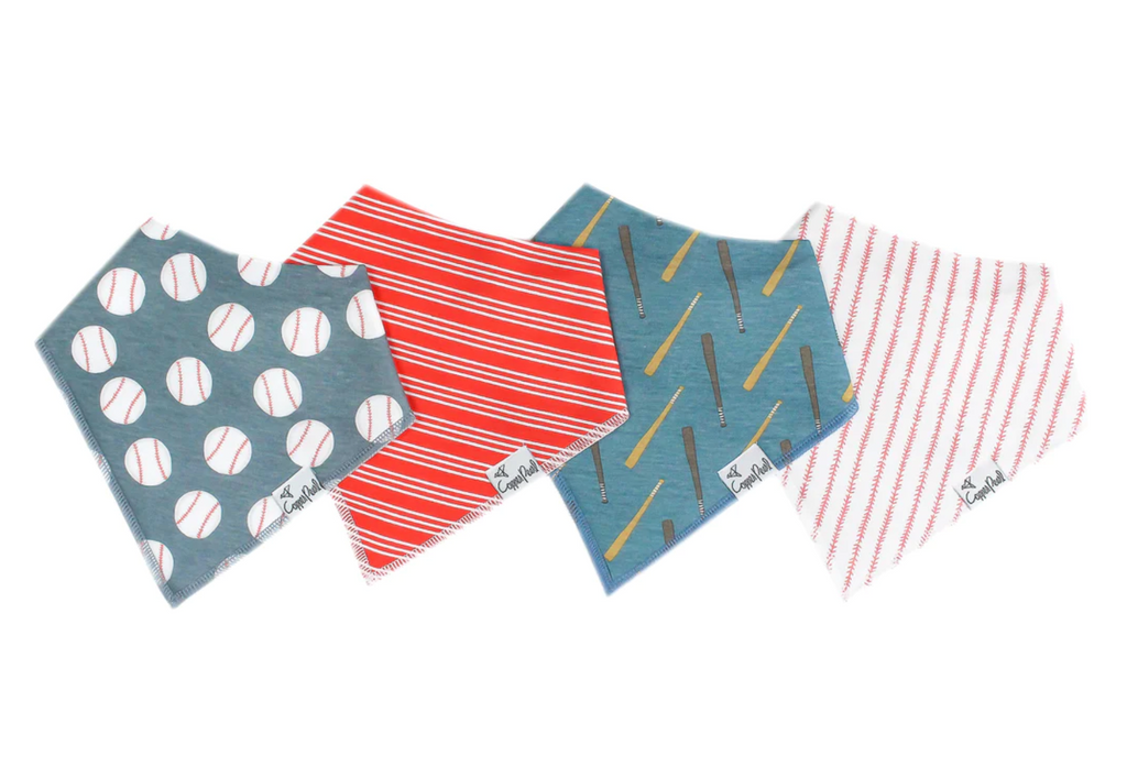 Copper Pearl Bandana Bib Set, Slugger