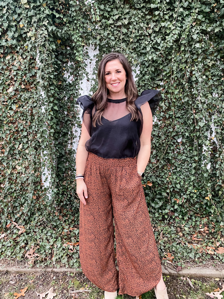 The Bette Organza Top