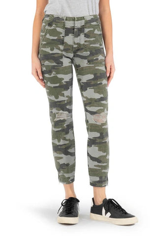 Reese Straigh Leg - Olive Grey