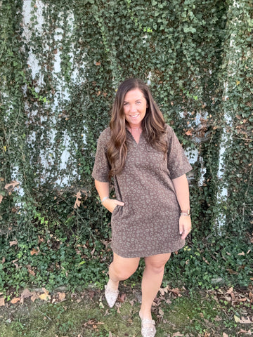 Stitched Safari Dress