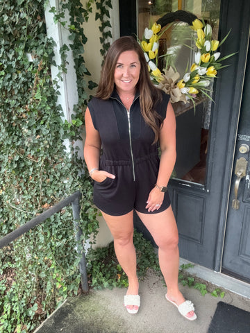 Urban Textured Romper