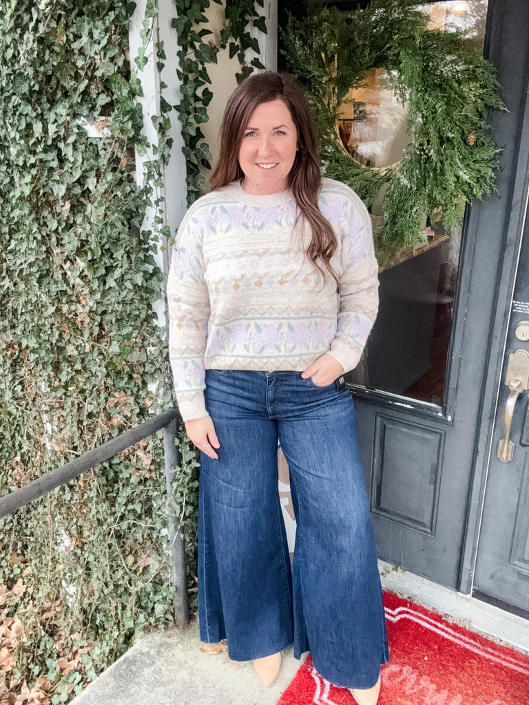 Hera Long Sleeve Crew - Oatmeal