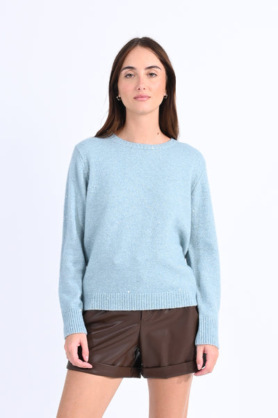 Ice Ice Blue Sweater