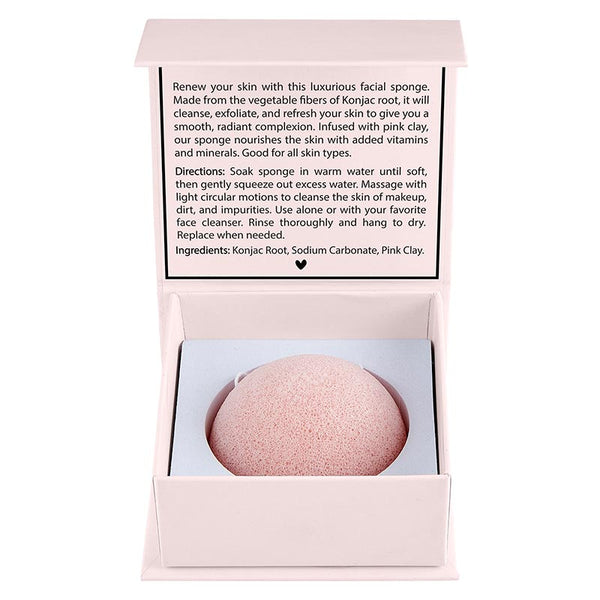 Facial Konjac Sponge - Blush