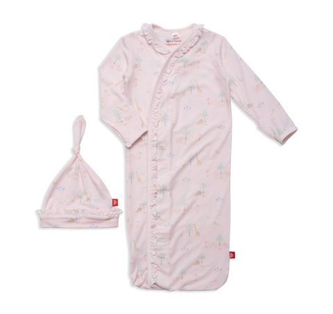Pink Serene Safari Modal Magnetic Gown