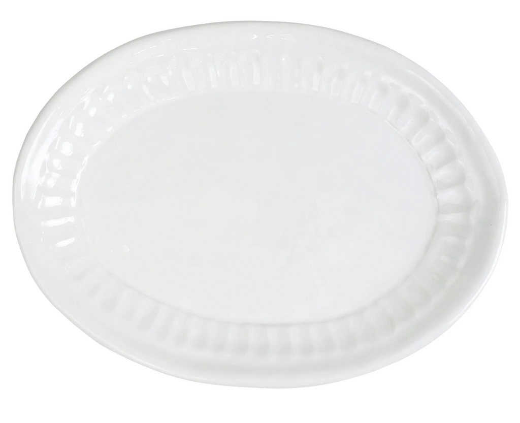 Vietri Pietra Serena Small Oval Platter - M/M