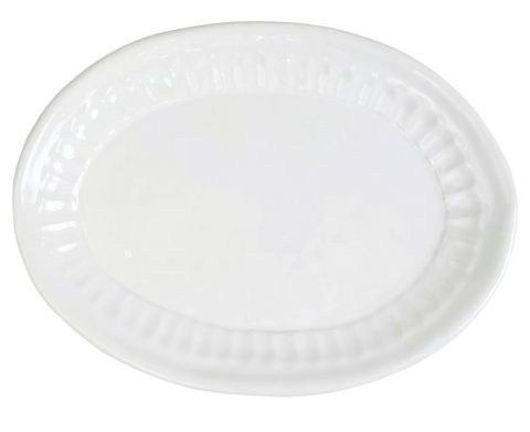 Vietri Pietra Serena Small Oval Platter - M/M