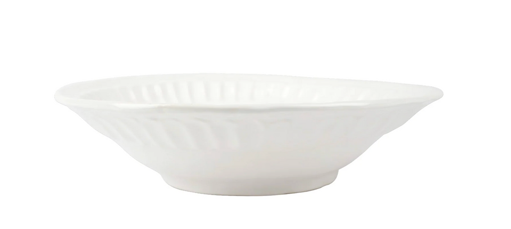 Vietri Pietra Serena Shallow Serving Bowl - M/M