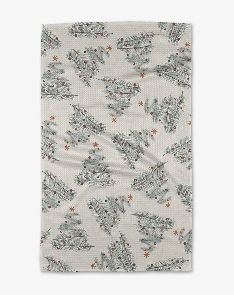 Geometry Tea Towel - classy christmas