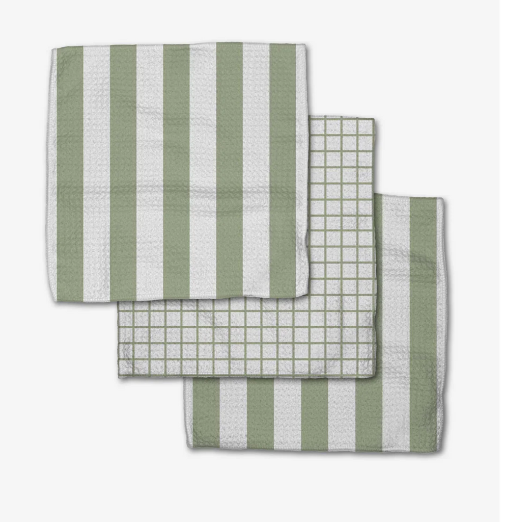 Geometry Dishcloth - sweet mint