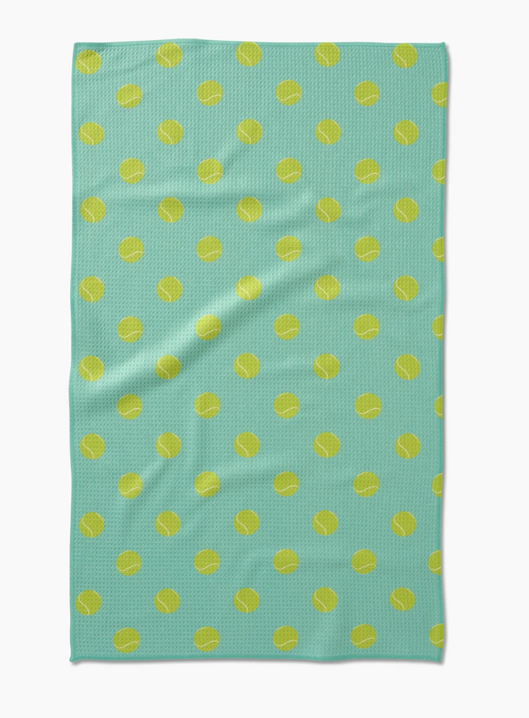Geometry Tea Towel - tennis ball