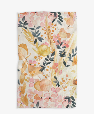 Geometry Tea Towel - sleepy fields