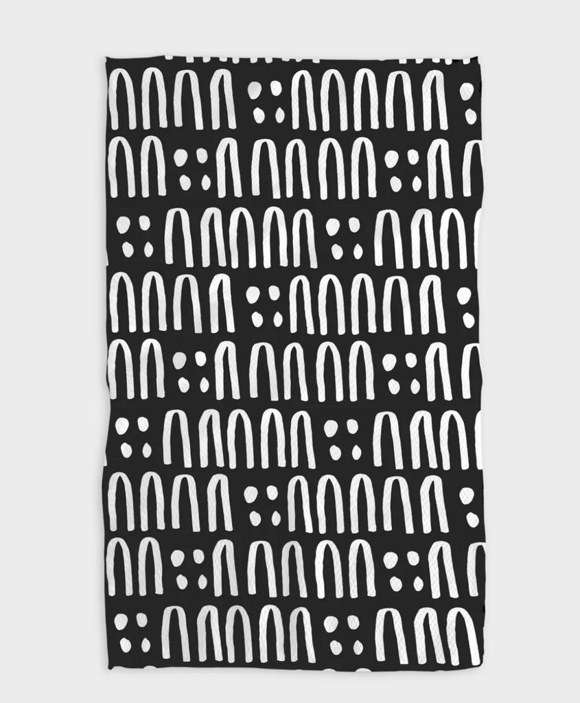 Geometry Tea Towel - the modern kitchen