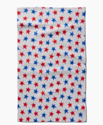 Geometry Tea Towel - funky stars