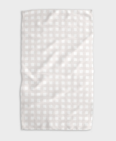 Geometry Tea Towel - gigi beige