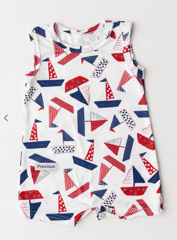 Stars, Stripes & Sales  Shorty One Piece