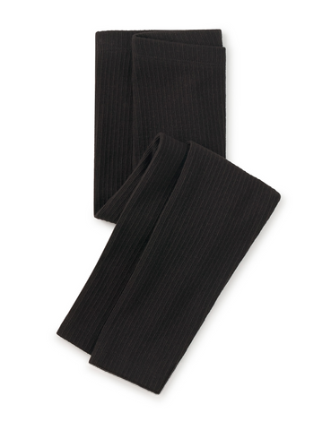 Pointelle Leggings - Jet Black
