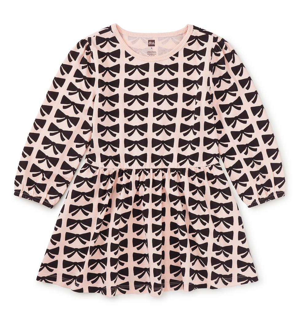 Blouson Sleeve Pocket Dress