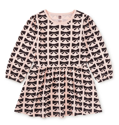 Blouson Sleeve Pocket Dress