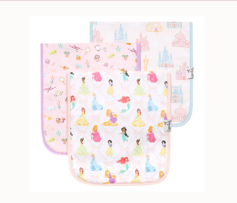 Burp Cloth Set, Disney Princess
