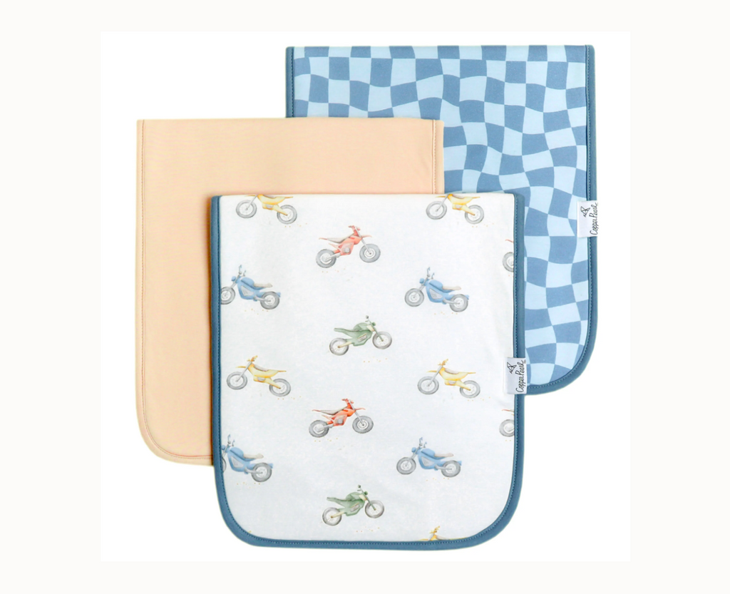 Burp Cloth Set, Ryder