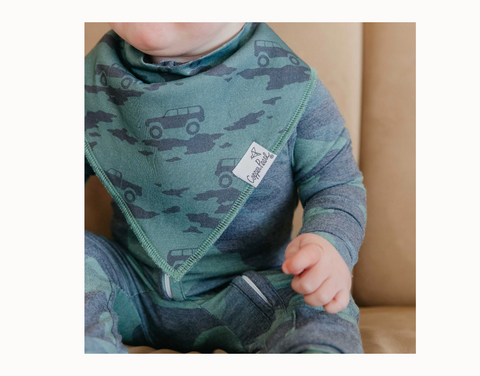 Bandana Bib Set - Hunter