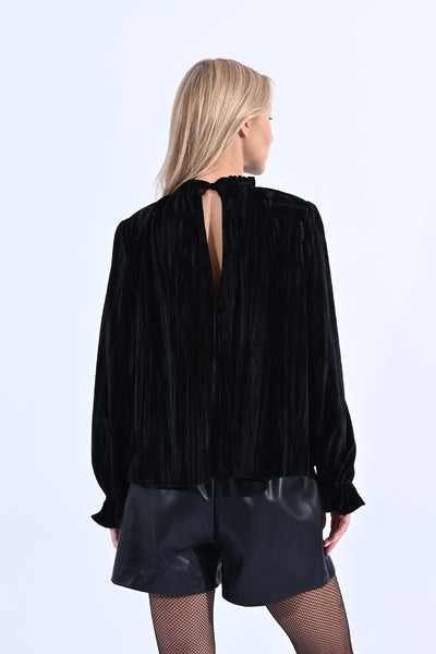 Black Velvet Beauty Blouse