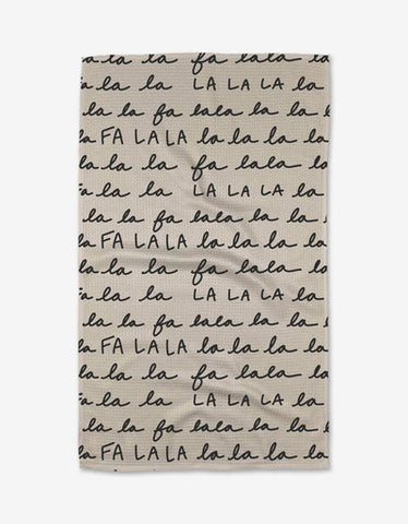Geometry Tea Towel - fa-la-la