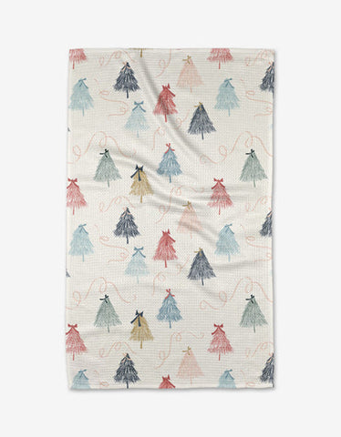 Geometry Tea Towel - winter wonderland
