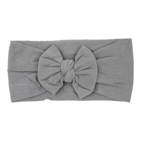 Grey Nylon Headwrap