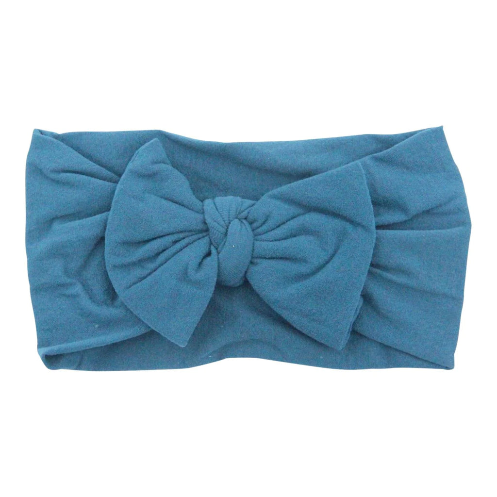 Teal Nylon Headwrap - B