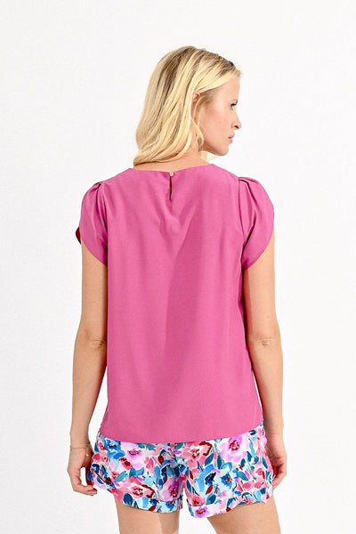 The Purple Tulip Top