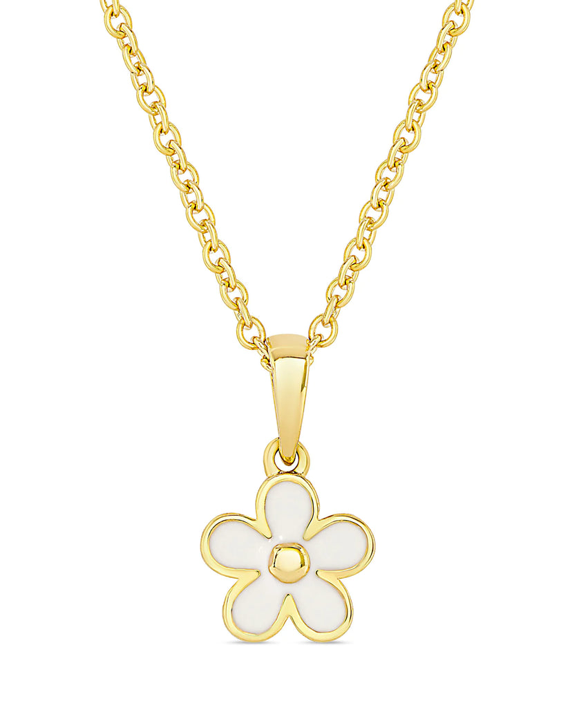 White Flower Pendant