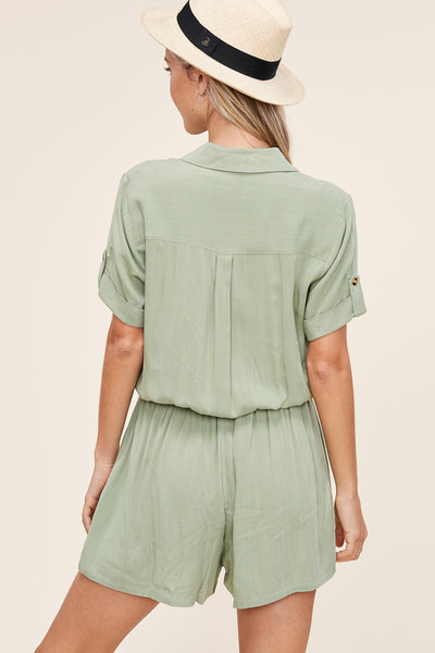 The Olive Romper