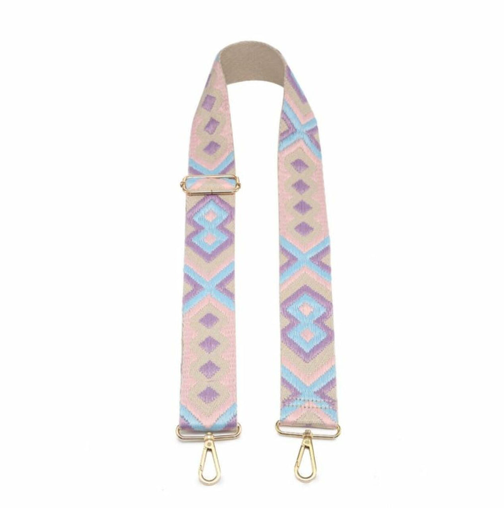 Guitar Strap - Bohemian Blue/Lavender