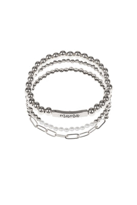 Mama Stretch Bracelet Set