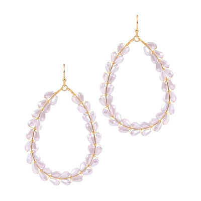 Lavender Arrow Earrings