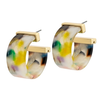 Multi Colored Acrylic Hoop