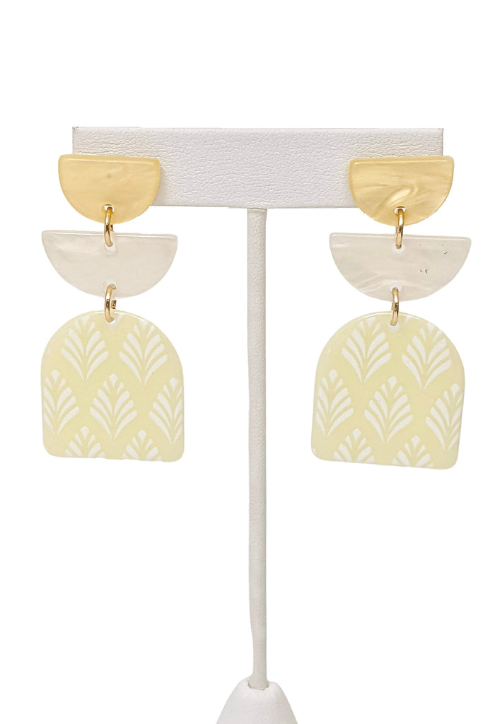 Janella Earring - White