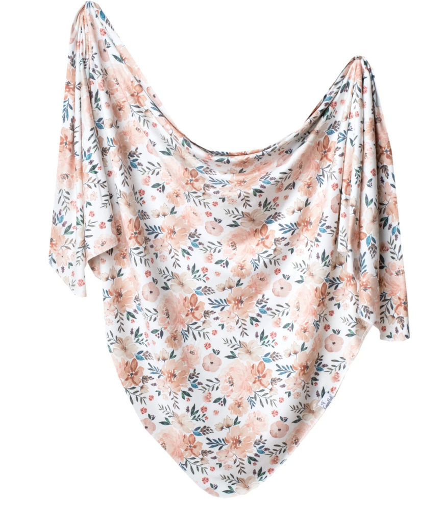 Copper Pearl Swaddle Blanket - Autumn