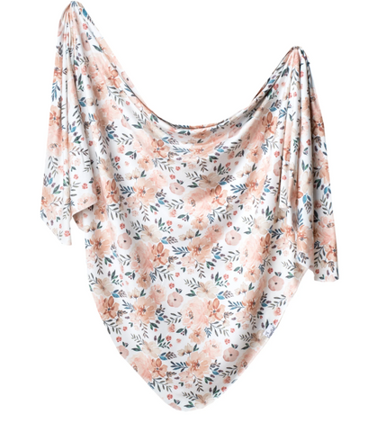 Copper Pearl Swaddle Blanket - Autumn