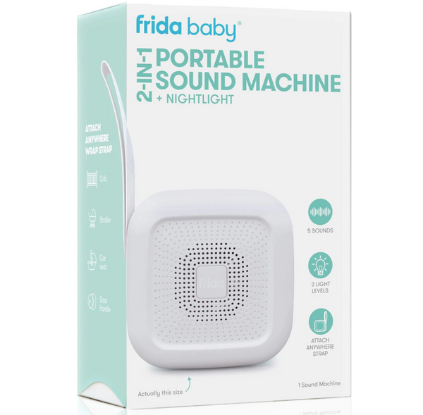 2-in-1 Portable Sound Machine + Nightlight - D