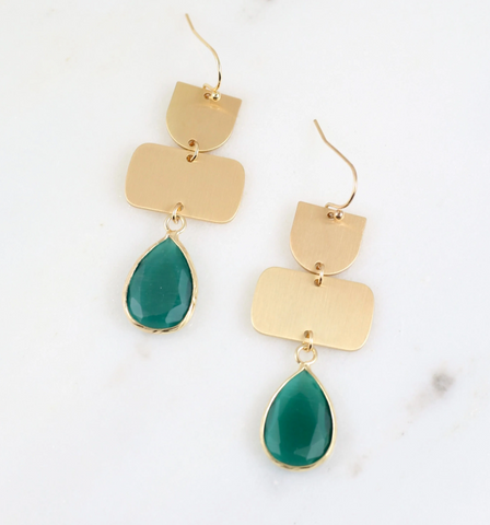 Sunnybrook Stone Drop Earring