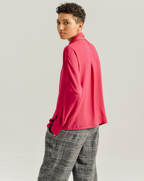 Raspberry Dreams Buttondown