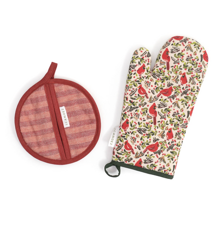 Cardinal Pot Holder Set