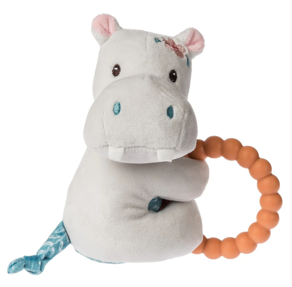 Jewel Hippo Teether Rattle